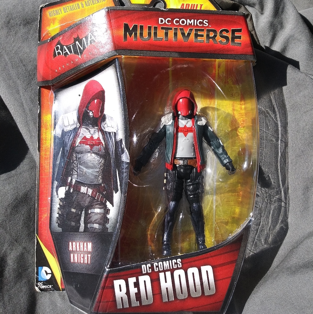 Sealed Package Arkham Knight Red Hood Figurine